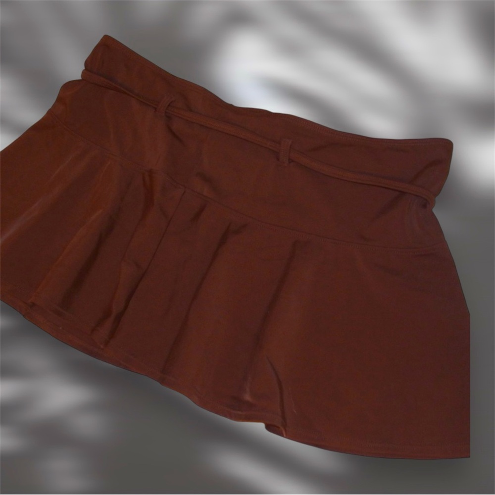 SWIMWEAR Brown Skirt